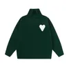 amis am i tröja hög krage amisweater mode man kvinna designers turtleneck tröjor lyx varumärken cardigan stickad o nackkvinnor bokstav långärmad kläder 9y5l