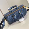 شريط تماسيح حافظ على حقائب اليد Crossbody حقيبة سفر 25 سم مصمم M80641 مصغرة حقائب الكتف حقيبة يد فاخرة الأجهزة البرونز