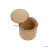 Herb Spice Tools 2021 Wooden Seasoning Pot Bamboo Shaker Sugar Salt Pepper Herbs Storage Bottle Jar For Kitchen Drop Delivery Home Gar Dhxlk