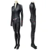 Cosplay Volwassen Vrouwen Superheld Weduwe Natasha Romanoff Black Battle Jumpsuit Cosplay Kostuum Halloween Maskerade Cool Bodysuit