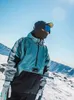 Chaquetas de esquí LDSKI hombres mujeres chaqueta de esquí impermeable a prueba de viento cálido traje con capucha invierno ropa de snowboard suelta equipo de nieve al aire libre