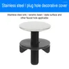 Kitchen Faucets 4pieces Durable Stainless Steel Sink Stopper - Easy To Install Smooth Surface Tube Tap Hole Cover XP- Plug No. 4