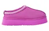 Handgefertigte maßgeschneiderte Schuhe für Damen und Herren, modische warme Schneestiefel und Hausschuhe UG Tazz Slipper 'Purple Ruby' 1122553-PRBY