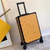 spinner brown suitcases travel luggage green orange suitcase trunk bag universal wheel duffel rolling luggages briefcase