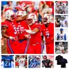 SMU Mustangs Football Jersey 5 Elijah Roberts 13 Jaelyn Davis-Robinson 51 Justin Osborne 10 David Abiara 78 Dalton Perdue 5 Moochie Dixon 92 Kori Roberson