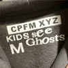 Мужские толстовки Толстовки «Вы должны родиться заново» Толстовка CPFM XYZ KIDS SEE GHOSTS Азиатский размер Пуловеры высокого качества T231030