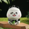 Muggar Cartoon Cute Bamboo Panda Coffee Mug Porcelain Breakfast Oats Milk Office Handgrip Water Cup Kitchen Drinkware 430ml