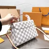 Fashion Designer bag New classic checkered tassel bag Princess Bag size 26X17cm with counter sealed folding box aircraft box