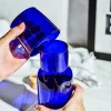 550 ml Glass TEACUP SET Simple Heat-resistent Drinking Juice Cup With Tea Pitcher Water Bottle Drinkware Blue Color