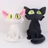 28/30CM Cartoon Black White Cat Plush Toys Soft Stuffed Animals Anime Suzume no Tojimari Plush Toy Kids Toy Home Decoration Boys Girls Toy Gift