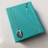 T necklace Classic Necklace Women s925 Sterling Silver Cross Versatile Simple Necklace Chain Gift