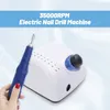 Strong 210 Paznokcie Uchwyt manicure Maszyna 35000RPM 105L Elektryczne wiertło paznokci Pedicure Bit Plik Poliska Gwóźdź