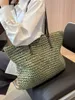 Sacs à provisions Design de luxe paille tissé fourre-tout sacs été décontracté grande capacité sacs à main mode plage femmes épaule Simple Style Shopping 231030