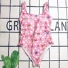 Butterfly Print Swimwear Fashion Designer Sexy Pad Bra Bikinis Fashion Dot Printed One Piece Swimsuit Beach Wear