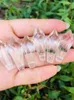 Żyrandol Crystal 38 mm 65pcs Clear Sopless Małe mini koraliki pryzmaty wisiorki Suncatchers Chritsmas Tree Ślubna część Pryzmat