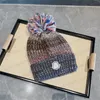 Mengjia Nieuwe Gebreide Muts Gebreide Muts Met Bal En Muts Herfst En Winter Warm Mode Trend Merk Hoed Wol pet Cap Motorkap