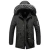 Women's Down Parkas Winter Fleece Men Jacket Long Hooded Fur Collar Windproof Coats Thick Warm Cotton Coat Mens Jackets Windbreaker Parka 231027