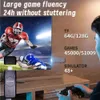 Игровые контроллеры Джойстики Видеоконсоль Y5 64G 2 4G Двойной беспроводной контроллер Stick 4K 50000 Игры 64 ГБ M8 Retro Drop 231030