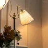 Lâmpadas de assoalho adorável luxo moderno sala estar canto moda pé luz nordic metal lampara mesita noche casa decorações