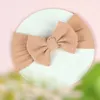 Hair Accessories Baby Headband Born Kids Headwear Bow Child Bowknot Turban For Babies Striped Elastic Headwrap