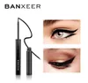 Banxeer Eyeliner 2 Brush Head Eye Makeup Wodoodporny czarny płynny eyeliner długopis makijaż urody oka ołówek kosmetyczny 1144980