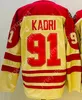 Stitched Ice Hockey Jerseys Calgary 10 Jonathan Huberdeau 91 Nazem Kadri 88 Mangiapane 28 Lindholm