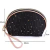 Cosmetic Bags Cases Cute Shell Travel Lipstick Brush Storage Bag Toiletry Kit Women Girls Makeup Handbags Wallet Organizer Pouch 231030