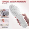 Shoe Parts Accessories 4pcs Self Heated Thermal Insoles Warm Plush Arch Support Soft Feet Men Women Winter Sports Shoes Selfheating Pads 231030