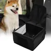 Dog Carrier Zipper Pocket Pet Portable Car Seat with Storage Secure Stylish Travel Basket for Small to Dogs