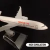 Modèle moulé sous pression échelle 1 400, réplique d'avion en métal, espagne Iberia A330 Airlines, 15cm, jouets miniatures à collectionner, 231030