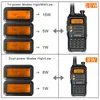 Walkie talkie 10w lång räckvidd baofeng uv5rplus radio för jakt 10 km uppgradering av UV 5R UV10R HAM 10 km UHFVHF TRI Bands 2310303030