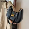 Shoulder Bags Small Half Moon Purses For Women Retro Classic Crossbody Cute Clutch Purse And Handbag