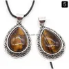 Charms Rétro En Gros Collier En Pierre Naturelle Goutte D'eau Cristal Opale Mode Pendentifs Reiki Guérison Cadeau Livraison Bijoux F Dhgarden Dhfvr