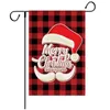 Christmas Garden flag courtyard Camping decorate Flags welcome yard Banner linen material Customizable P121