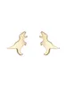 Stud Earrings Korean Exaggerated Vintage Dinosaur For Women Female Geometric Bohemian Ear Jewelry Accessories