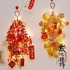 Decorative Figurines Year Decoration Housewarming Happy Home Layout Tree Hanging Supplies