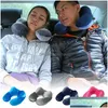 Gadget da esterno Cuscino da viaggio Accessori gonfiabili per il collo Cuscini comodi per la consegna del sonno Sport all'aria aperta Cam Trekking e Dhzdw