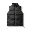 2023 Pufferjack vest winterjas heren winterjassen verdikt warm winddicht los comfortabel casual eenvoudig mode kleur groot formaat herfst en winter maat M-8XL