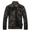 Motorcycle Apparel Leather Jacket European And American Fashion Slim Fitting PU With Plush