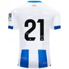 Soccer RCD Espanyol 6 Leandro Cabrera Jersey Club 22 Martin Braithwaite 20 Edu Exposito 7 Javier Puado 21 Nicolas Melamed 11 Pere Milla Football Kits 23-2024