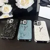 Obudowy telefonu komórkowego List Phade Designer Wąż Skin iPhone 15 Pro Max Cover do iPhone 14 Pro 13 12 Promax Luksusowy luksusowy fonecase Diamond C56V