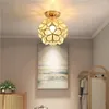 Ceiling Lights LED Frosted Petals Light Modern E27 Lighting Lamp Corridor