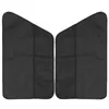 Dog Carrier 2 Pcs Car Mat Scratch Resistant Door Guard Pet Vehicle Window Back Seat Protector Accessories Baby Plate