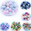 10 mm 20pcs/lotto perline bayberry multicolore acrilico imitazione perla rotonda perla sciolta sciolta colla non