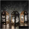 Party Decoration 2021 Ramadan Lantern Decoration Led Lights Eid Mubarak Decor Lamp Islam Muslim Party Gifts Crafts Home Desktop Decora Dhvde