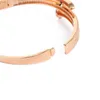 Artier Bracelets de créateurs de luxe Vis à vendre Carte de mode simple droite Accueil Bracelet couple micro incrusté Zircon avec boîte d'origine