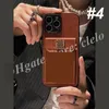 Custodia con cover posteriore per telefono classico alla moda con fiori per iPhone con sacchetto Opp