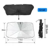 Outdoor Gadgets Foldable Sun Umbrella Interior Windshield Sunshade Cover Front Window UV Protection Shade Curtain Parasol Car Accessories