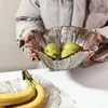 Platen Creatief Bloemblaadje Kristal Compote Moderne Minimalistische Woonkamer Thuis Salontafel Grote Persoonlijkheid Glas Fruitschaal Snack