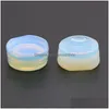 Stone Crystal Ball Base Natural Agate Crafts Round Egg Display Stand Desktop Ornament Hem Dekorationer Drop Leverans smycken Loose Be DHZ5P